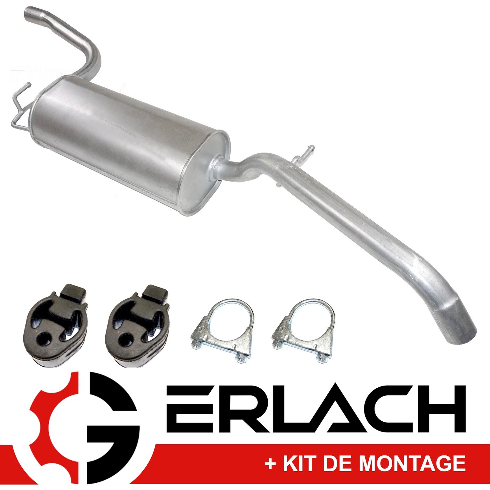 Silencieux arrière Ford Focus III élimine le bruit échappement C-Max II 1.0 EcoBoost 5650