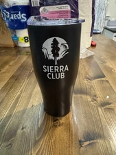 Vintage New Sierra Club Insulated 20 oz Tumbler | Matt Black as pictured