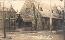 Lambertville NJ St Andrews Episcopal Church RPPC Real Photo Postcard c1905-07