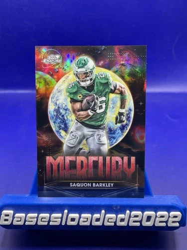 2025 Topps Cosmic Chrome Saquon Barkley Mercury (RAW)