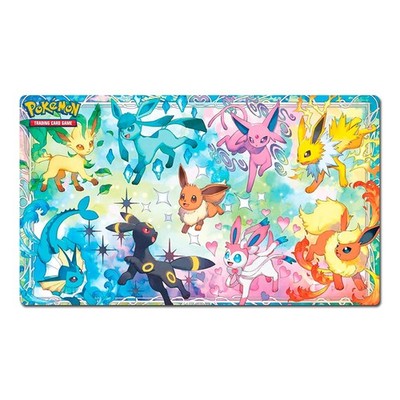 Pokemon Playmat Super Prismatic Evolutions TCG CCG Pad Trading Card Game Mat 