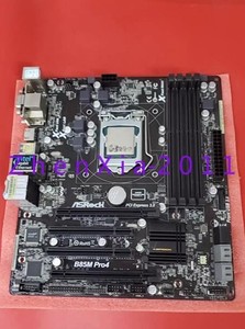 1pc used ASRock motherboard B85M PRO4 *vy