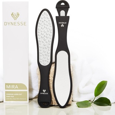 DYNESSE Hornhautentferner Hornhautfeile Fußfeile Hornhautraspel. 3-in-1 mit 