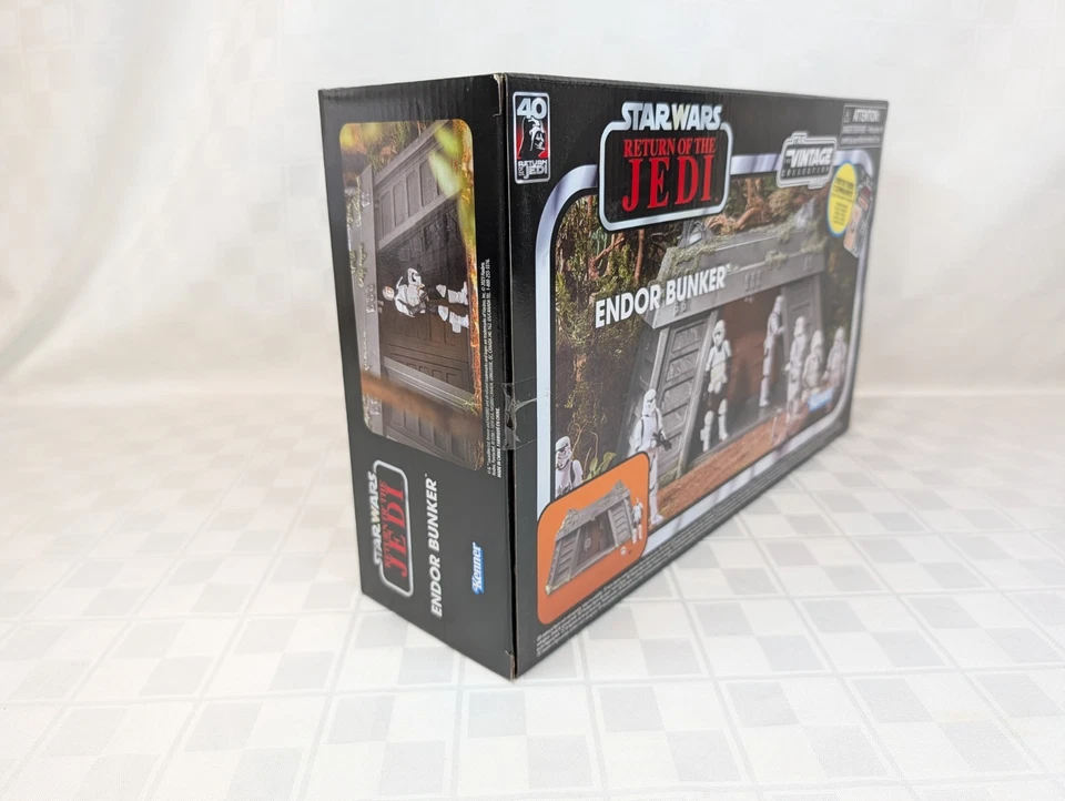 Star Wars Colección Vintage Endor Bunker con Comando Rebelde ROTJ 3.75 Nuevo Precintado Foto 3 de 4