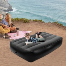 BBL Mattress With Hole Inflatable Recovery BBL Bed Black After Surgery For Sleep