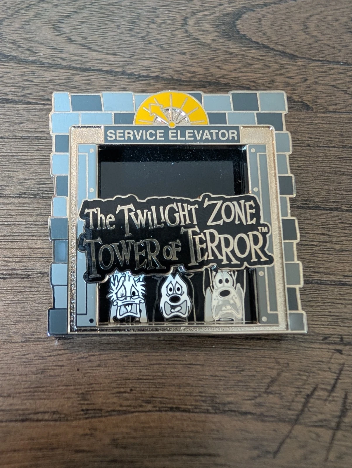 Disney Pin WDW Twilight Zone Tower of Terror Slider