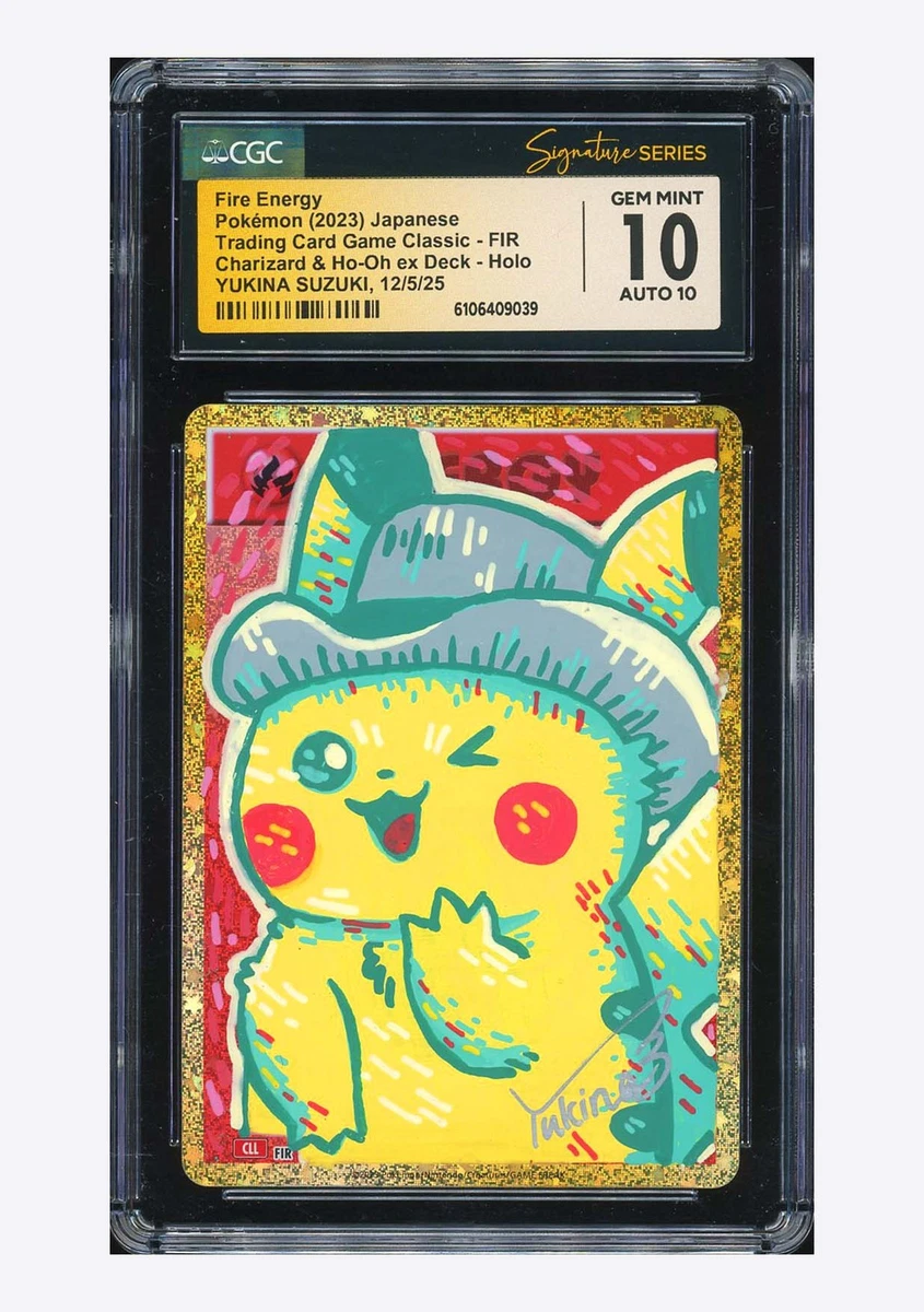Pokémon TCG Grade 10 Pikachu Individual Collectible Card Game