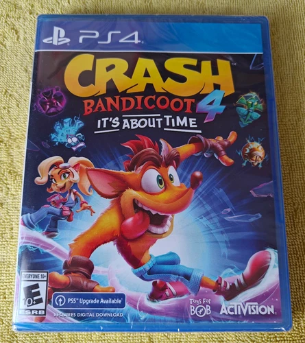 Crash Bandicoot 4: It's About Time (PlayStation 4 PS4) Brand New Sealed