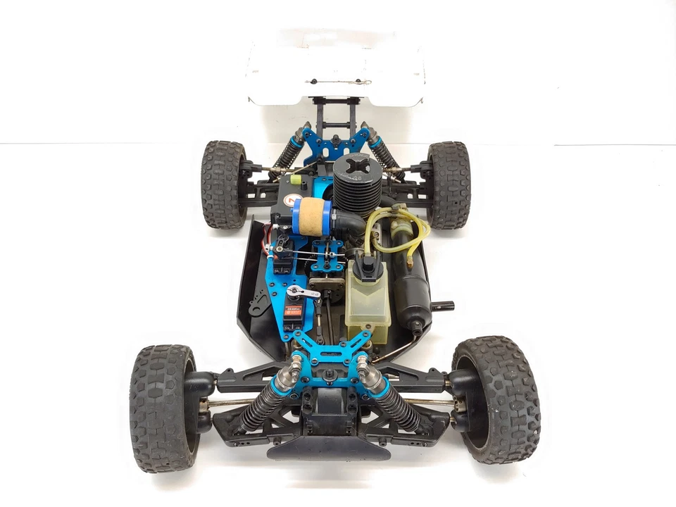 Ofna Ultra Comp LX 1/8 Nitro Racing Buggy ARTR 4x4 Used Add Radio - Image 4 of 4