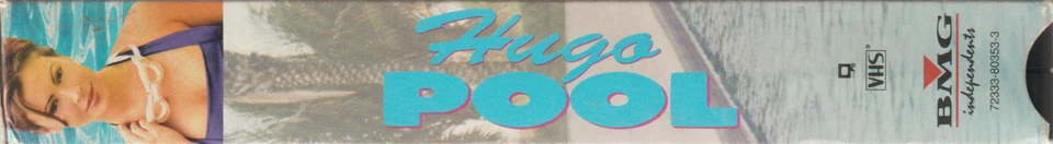 Hugo Pool (VHS, 1999)  Alyssa Milano, Malcolm McDowell, Sean Penn, Cathy Moriart Foto 3 de 4