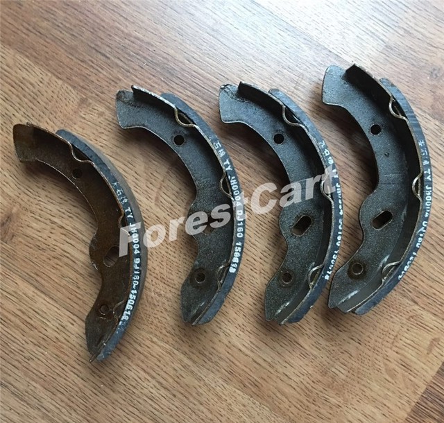 4pcs Brake Shoes for Rear Axle of Bad Boy Buggies Classic before 2011