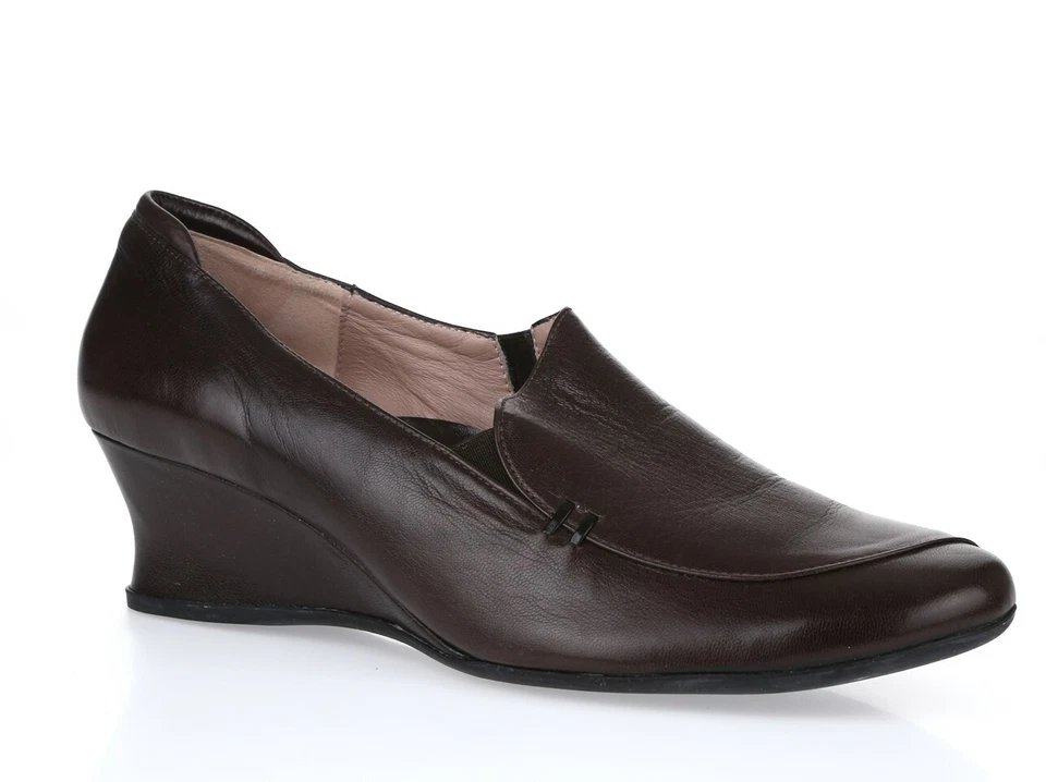 BEAUTYIFEEL 201962 темно-коричневые кожаные туфли на танкетке размер. 42 НОВЫЙ! - Изображение 3 из 4