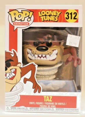 【未開封】FUNKO POP! タズマニアン・デビル アメトイ FUNKO POP Looney Tunes Taz #312 Vinyl Bobble Figure Tasmanian