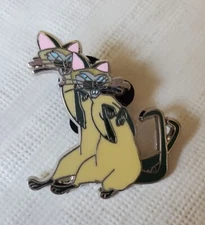 WDW Disney Parks Siamese Cats Si & Am From Lady and The Tramp Pin Trading