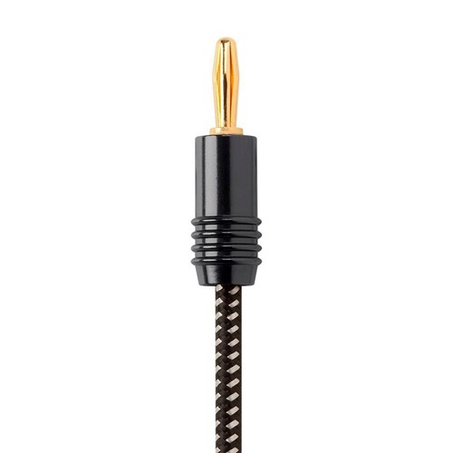 20FT Premium Banana Plug Connector Audio Speaker Wire Cable Braided 14AWG Gold - Picture 3 of 6