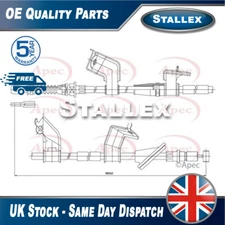 Fits Honda Civic 1.4 1.6 1.7 TDi 2.0 Hand Brake Cable Rear Left Stallex #1