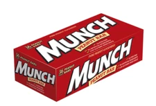 MUNCH Peanut Bar Singles Size 1.42-Ounce Bar 36-Count Box