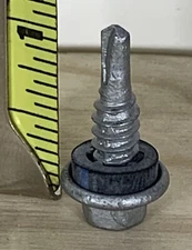 Sheet Metal Stitch Screws Atlas 1/4x7/8”-5/16 Hex 250ct  W/Washer Self Drilling