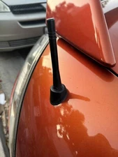 4" Short Black Aluminum Antenna Mast AM/FM for MITSUBISHI ECLIPSE 2007-2012 New