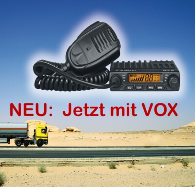 12613 Albrecht AE 6110 VOX, Mini-CB Funk, Multi NEUGERÄT TOP X