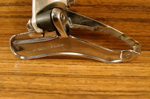 1990 front derailleur MTB Shimano Deore DX FD-M651 VIA Japan 31,8 mm top pull - Picture 11 of 12