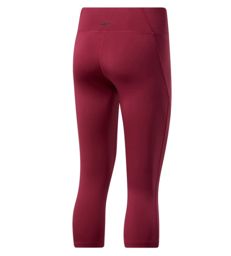 REEBOK Womens Workout Ready Red Capri LEGGINGS M NWT 194829714641 | eBay