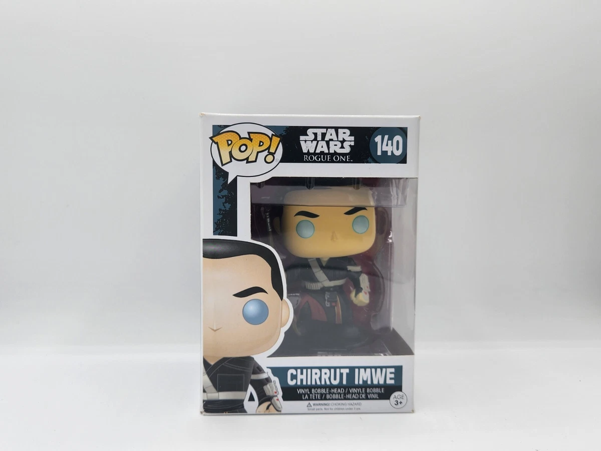 Funko Pop 140 Star Wars Rogue One Chirrut Imwe Vinyl Figure New