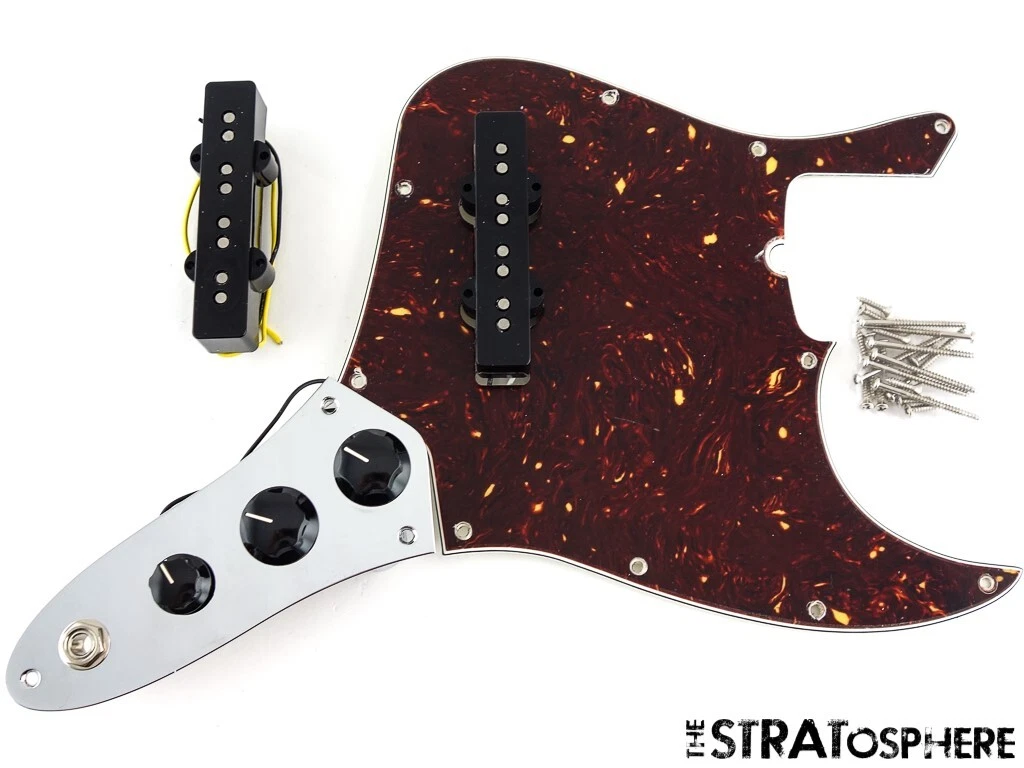 Loaded jazz bass pickguard online