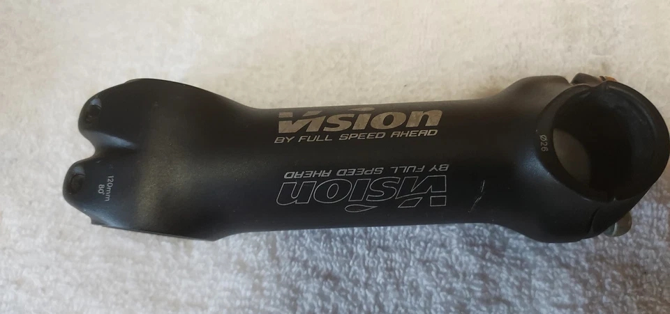 Vision FSA Road-Mountain Stem -/+ 20 deg Rise 120mm, 26mm Clamp x 1-1/8" Steerer - Image 2 of 4