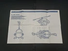 GI Joe Vehicle LOCUST BLUEPRINTS 1990 Original Instruction Vintage Hasbro ARAH