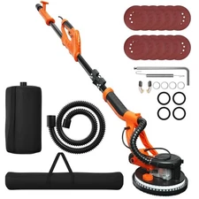 Electric Drywall Sander, Foldable 6 Variable Speed Wall Power Sander with Vac...