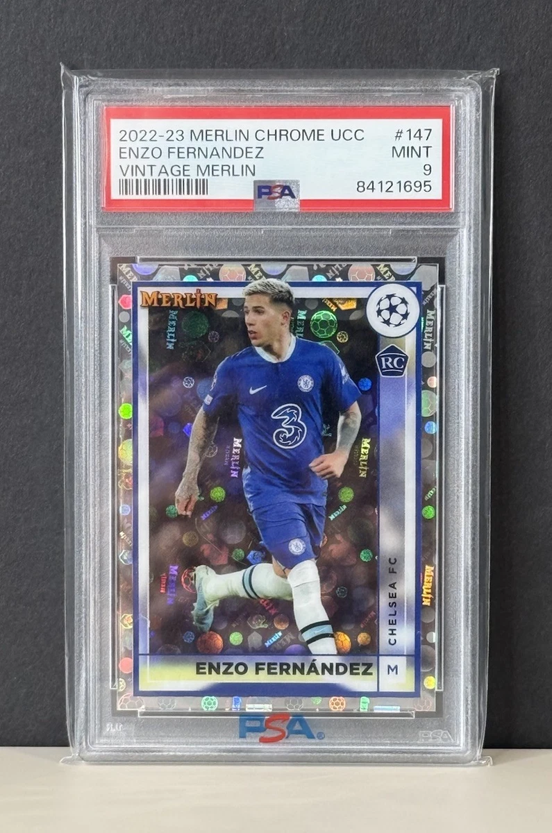 2022-23 Topps Merlin UEFA Club Competitions Enzo Fernandez #147