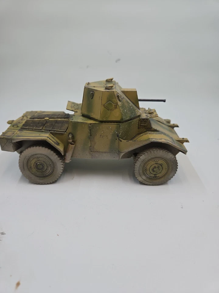 Coche blindado Panhard 178 francés capturado en Alemania Segunda Guerra Mundial construido 1/35 - desgastado,... Foto 4 de 4