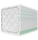 20X20X2 MERV 8 Pleated AC Furnace Air Filters.  12 Pack