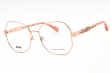 MOSCHINO MOS621 DDB Eyeglasses Rose Gold Frame 54mm
