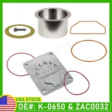 K-0650 Air Compressor Cylinder Sleeve + ZAC0032 Valve Plate Kit for ◇Craftsman◇