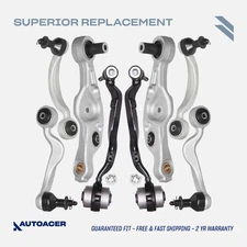 AUTOACER - 8pc Front Upper Lower Control Arms Ball Joint Kit for Lexus LS460 RWD