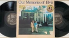 ELVIS RARE DUTCH ONLY GATEFOLD VINYL OUR MEMORIES OF ELVIS VOL 1 & 2  NOT FTD