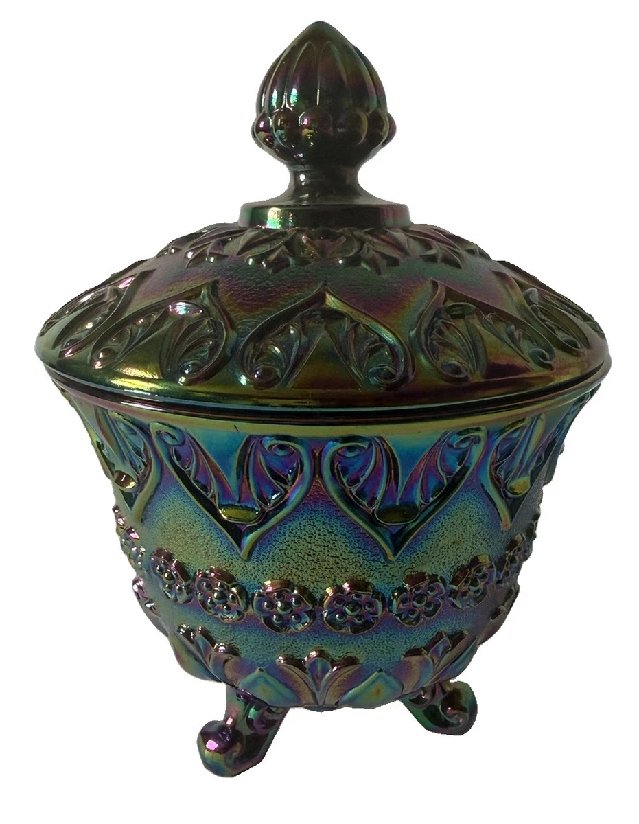 fenton carnival glass candy dish products for sale | eBay