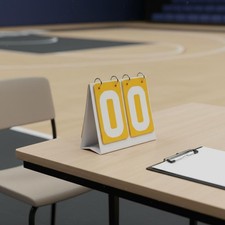Manual Scoreboard Easy to Read Folding Counting Board Steady for Gym
