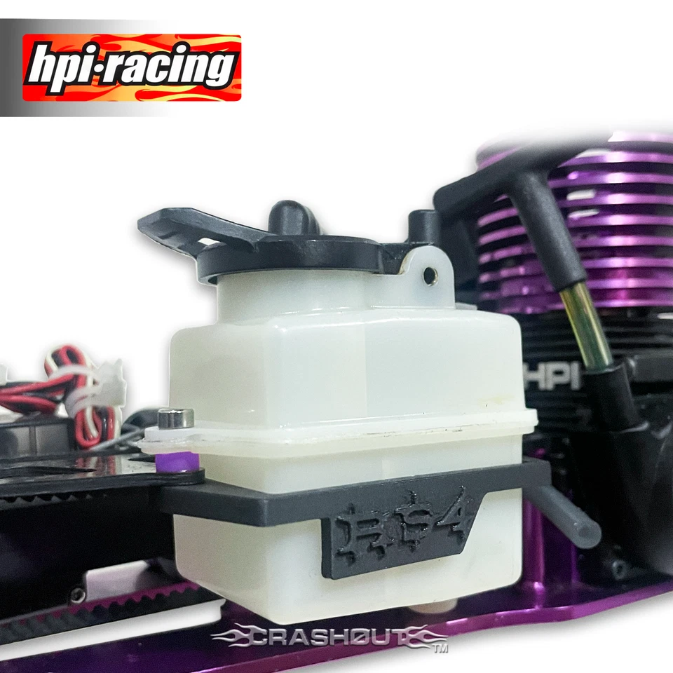 RS4 SUPER *FUEL TANK GUARD* (Mount & Hardware) RS4 NITRO / RS4 SUPER / HPI™ - Image 2 of 3