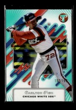 2025 Topps Pristine Baseball #87 Carlton Fisk Aqua 152/199 