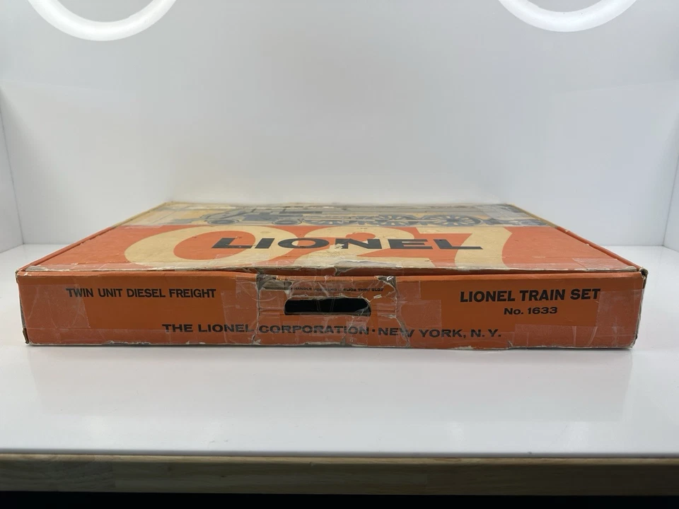 Rare Vintage 1960 Lionel Trains 1633 US Navy Diesel Freight Set Blue USA - Image 3 of 4
