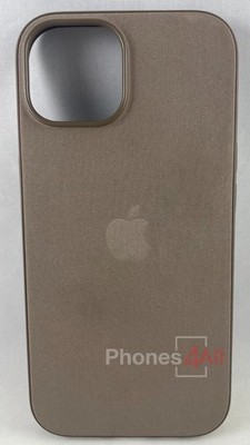 Apple Fine Woven MagSafe Compatible Case iPhone 15- Taupe