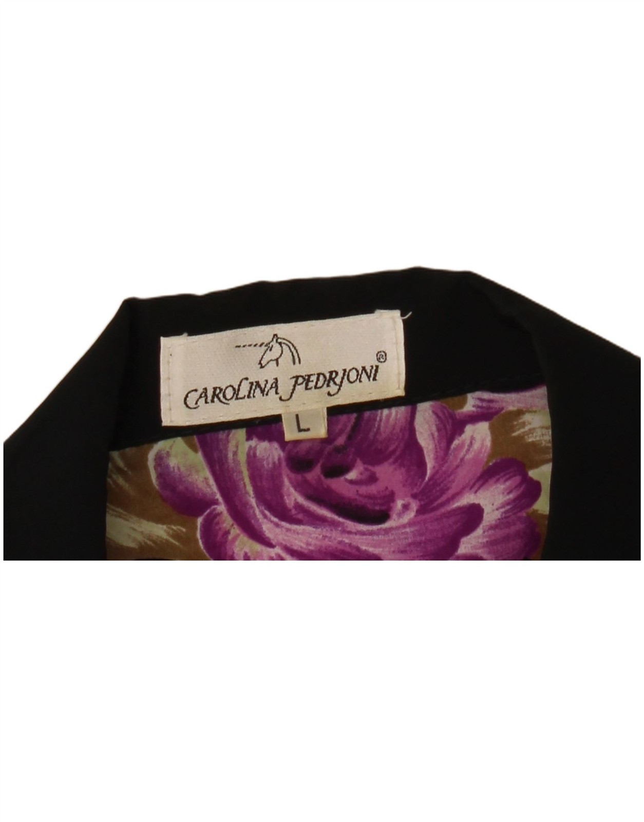 CAROLINA PEDRJONI Womens Shirt Blouse UK 16 Large Multicoloured Floral NT13 image 3