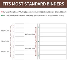 10 Sheets Postage Stamp Collecting Inserts, 160 Pockets Clear Stamp Album Pag...