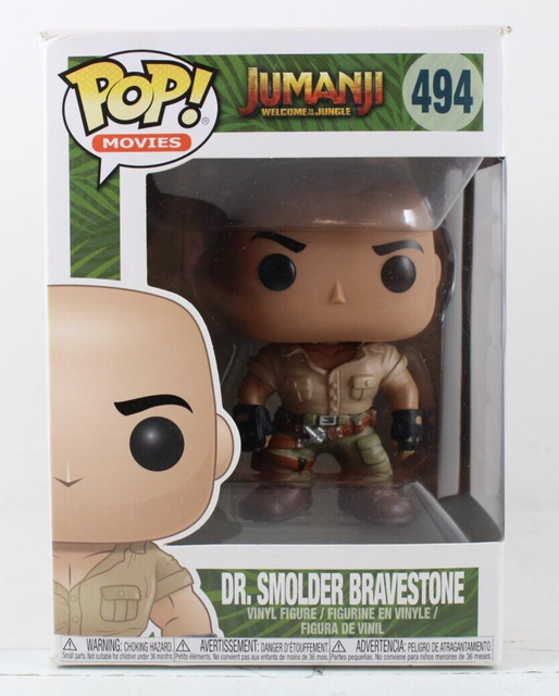 Pop Vinyl Jumanji Dr Smolder Bravestone 