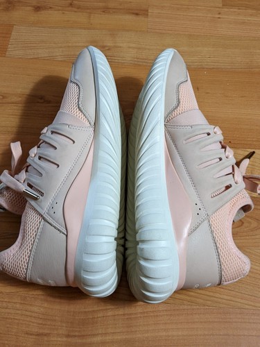 New Adidas Ml Tubular Radial Custom SZ8 Running Sneaker Shoe Blush BA7379 . - Picture 3 of 8