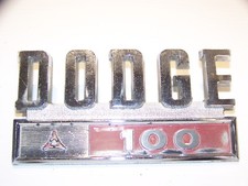 1969 1970 1971 Dodge Truck 100 Emblem Oem 2833755 Power Wagon 1969 1970 1971 Dodge Truck 100 Emblem Oem 2833755 Power Wagon