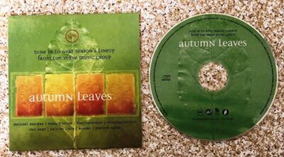 Verve Records Autumn Leaves Promo Promotional Advance CD Sampler Jazz Artists